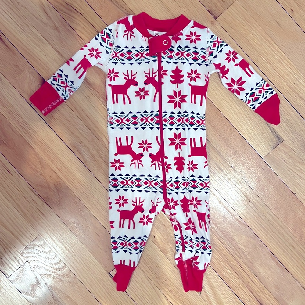 Dear Deer Long John Pajama onesie